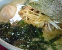 「ネギラーメン+味玉 \680」@ラーメンショップ 水代店の写真