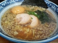 「正油らーめん（ニンニク）」@東京こだわり麺屋 らーめん殿の写真