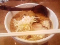 「濃口みそらーめん+炙りチャーシュー」@本八幡だんちょうてーの写真