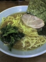 「ラーメン（並・全てふつう）」@横浜ラーメン 武蔵家 成増店の写真