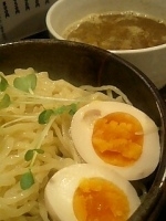 「特製カレーつけめん」@燈の車の写真