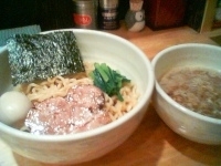 「つけ麺（￥750）+味玉（￥100/クーポン）」@○心厨房の写真