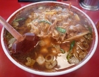 「スタミナラーメン 840円」@ラーメン桐生 足利店の写真