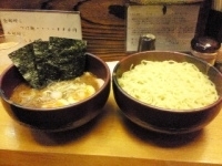 「全部増しつけ麺大盛（あつもり）」@竹屋 新秋津店の写真