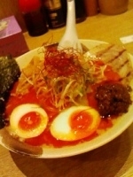 「辛みそラーメン950円」@群馬 常勝軒 アクアシティお台場店の写真