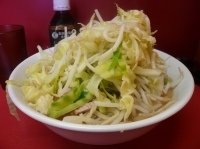 「小（ニンニク少なめヤサイ）」@ラーメン二郎 ひばりヶ丘駅前店の写真