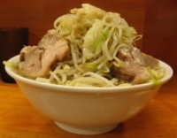 「小ぶた増し 『ヤサイ・ニンニク・アブラ』」@ラーメン二郎 立川店の写真