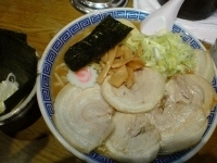 「中華そば大盛り（+豚のせ、+半熟味玉、+のり）」@本家大黒屋本舗 平井店の写真