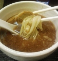 「醤油つけめん」@湘丸の写真