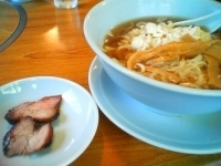 「ラーメン+ミニづけ鉄火丼（￥900）」@おだ亭の写真