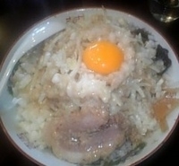 「油めん（野菜&玉葱多め） 780円+大盛（クーポン）」@らーめん るどるふの写真