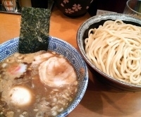 「つけ玉そば+あっさりスープ割（￥900）」@中華蕎麦 とみ田の写真