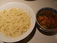 「つけ麺+高菜じゃこ丼」@麺屋 にゃみの写真