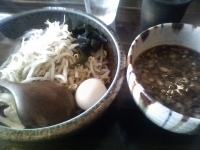 「和つけ麺（醤油、平打ち麺）中盛り」@麺や 和の写真