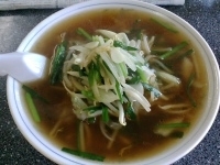 「スタミナラーメン￥750」@手打ちらーめん 伸来軒の写真