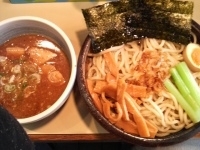 「オリきんつけ麺（ちから）（大盛り400g同額）￥700」@オリきんの写真