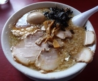 「チャーシューメン +味玉」@らーめん処 潤 宮内店の写真