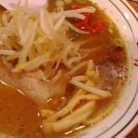 「もやしそば」@中華そば 一力 新横浜ラーメン博物館店の写真