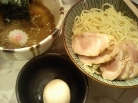 「つけそば 昼の部+半熟味玉（ラ通200円+100円）」@大黒屋本舗 千葉中央店の写真