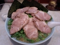 「青ネギラーメン大盛」@ラーメン 寺田家 下永谷店の写真