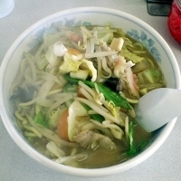 「チャンポンメン（830円）」@長浜ら〜めん とんこつ屋の写真