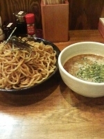 「つけ麺（得盛…500g）」@つけ麺 梛木の写真