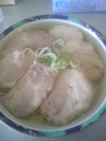 「チャーシューメン（ハーフ&ハーフ） ￥682」@佐野らーめん 麺龍の写真