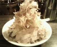 「魚介豚骨ラーメン650円（太麺全マシ）」@円熟屋 昭和店の写真