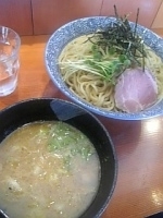 「濃厚豚骨魚介つけ麺（柚子）大盛」@麺処 ほん田の写真