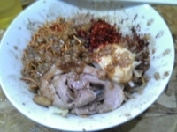 「特製まぜそば」@ジャンクガレッジ 東大宮店の写真