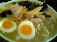 「豚骨チャーシューメン・玉子」@ラーメン マキタの写真