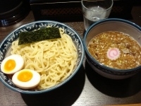 「味玉つけそば中盛」@中華そば わた井の写真