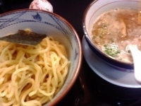 「極太つけ麺 麺量250g（750円）」@麺堂 稲葉の写真