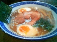 「しょうゆ煮玉子らー麺（￥750）」@らー麺にしかわの写真