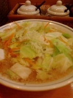 「味噌やさいらーめん」@らーめん くうかいの写真