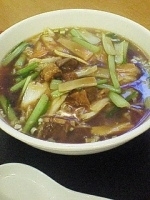 「大連風牛腩麺（800円）・大盛り（100円）」@中華料理大連アカシア 幕張店の写真