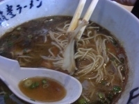 「黒マー油らーめん 700円」@筑豊ラーメン 山小屋 いわき鹿島店の写真