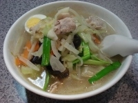 「たんめんセット（餃子小ライス付き）」@中華料理 秀永 高田馬場店の写真