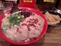 「きんかチャーシューメン太麺大盛」@元祖きんかどう 座間本店の写真