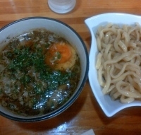 「和風濃厚つけ麺（極太麺）￥650」@ラーメン工房 幸福亭の写真