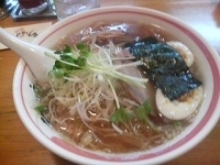 「ねぎそば 煮玉子」@ちばき屋 葛西店の写真