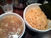 「つけめん+味玉」@めん屋 いなば 四谷店の写真