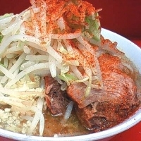 「小 ヤサイニンニク」@ラーメン二郎 小岩店の写真