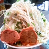 「小ラーメン 野菜・アブラマシ」@麺屋 婆娑羅の写真