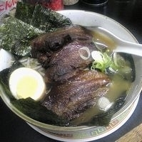 「角煮ラーメン（細麺）」@ラーメン 峰の写真