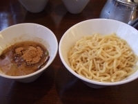 「特濃つけめん」@New old style ゆいが NOS高田店の写真