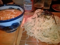 「特製つけめん 780円 うま盛り（2玉）150円」@らーめん頑徹の写真