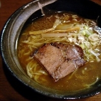 「濃厚醤油らーめん」@麺屋 向日葵の写真