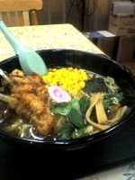 「唐揚ラーメン 540円」@中央軒の写真