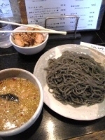 「黒つけ麺大盛り」@らーめん ふくのやの写真